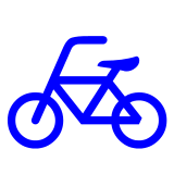 Docomo bicycle emoji image