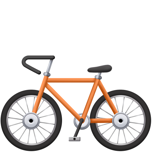 Facebook bicycle emoji image