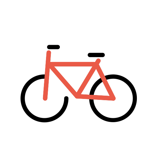 Openmoji bicycle emoji image