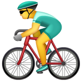 Whatsapp bicyclist emoji image