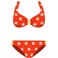Skype bikini emoji image
