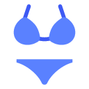Toss bikini emoji image
