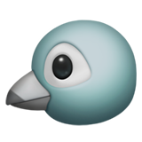 IOS/Apple bird emoji image