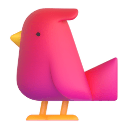 Microsoft Teams bird emoji image