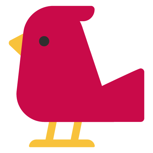 Microsoft bird emoji image