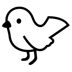 Noto Emoji Font bird emoji image