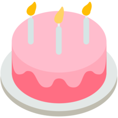 Mozilla birthday cake emoji image
