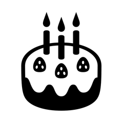Noto Emoji Font birthday cake emoji image