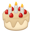 Samsung birthday cake emoji image