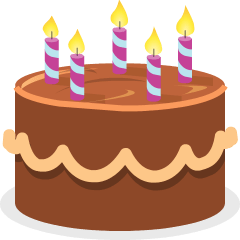 Skype birthday cake emoji image