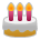 Sony Playstation birthday cake emoji image