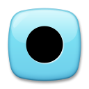 LG black circle for record emoji image