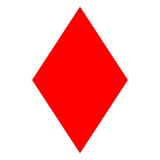 Docomo black diamond suit emoji image
