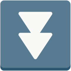 Mozilla black down-pointing double triangle emoji image