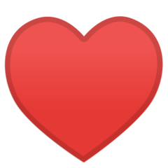 Google black heart suit emoji image
