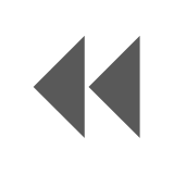 Docomo black left-pointing double triangle emoji image