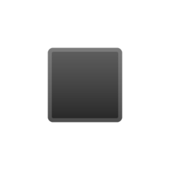 Google black medium small square emoji image
