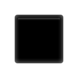IOS/Apple black medium small square emoji image