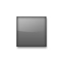 LG black medium small square emoji image