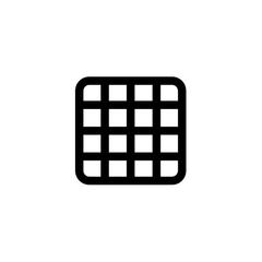 Noto Emoji Font black medium small square emoji image