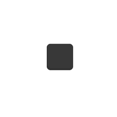 Skype black medium small square emoji image