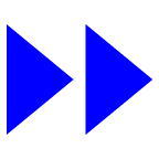 au by KDDI black right-pointing double triangle emoji image