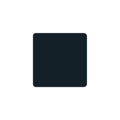 Mozilla black small square emoji image