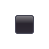 Whatsapp black small square emoji image