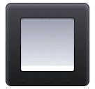 Huawei black square button emoji image