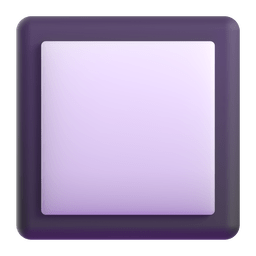 Microsoft Teams black square button emoji image