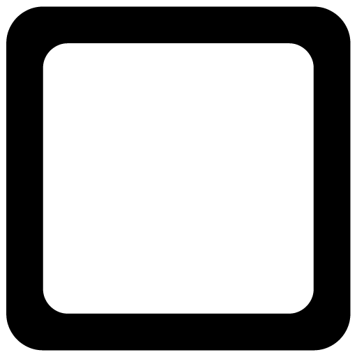 Microsoft black square button emoji image