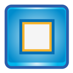 Emojidex black square for stop emoji image
