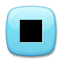 LG black square for stop emoji image