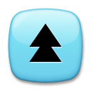 LG black up-pointing double triangle emoji image