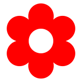 Docomo blossom emoji image