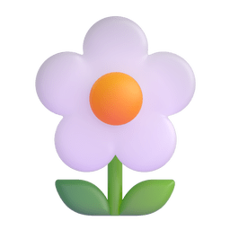 Microsoft Teams blossom emoji image