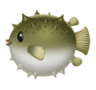 Huawei blowfish emoji image