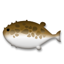 LG blowfish emoji image