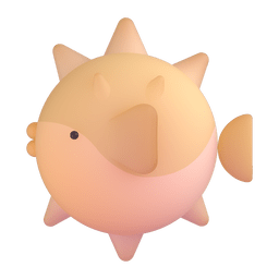 Microsoft Teams blowfish emoji image