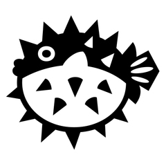 Noto Emoji Font blowfish emoji image