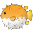 Samsung blowfish emoji image