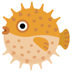 Skype blowfish emoji image