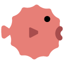 Toss blowfish emoji image