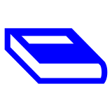 Docomo blue book emoji image