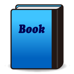 Emojidex blue book emoji image