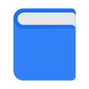 Toss blue book emoji image
