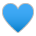 Sony Playstation blue heart emoji image