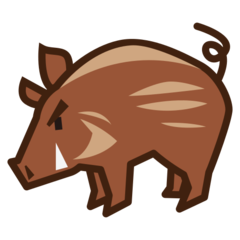 Emojidex boar emoji image