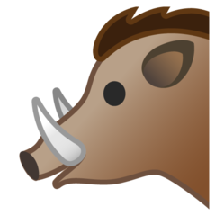 Google boar emoji image