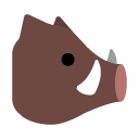 Toss boar emoji image